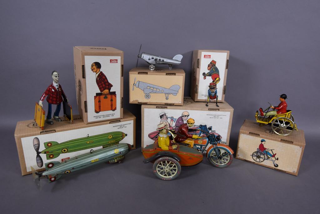 LOT OF 6 PAYA WIND UP TOYS IN ORIGINAL BOXES (1 of 1)