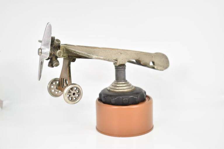 Rare Airplane Hood Ornament W/ Radiator Cap