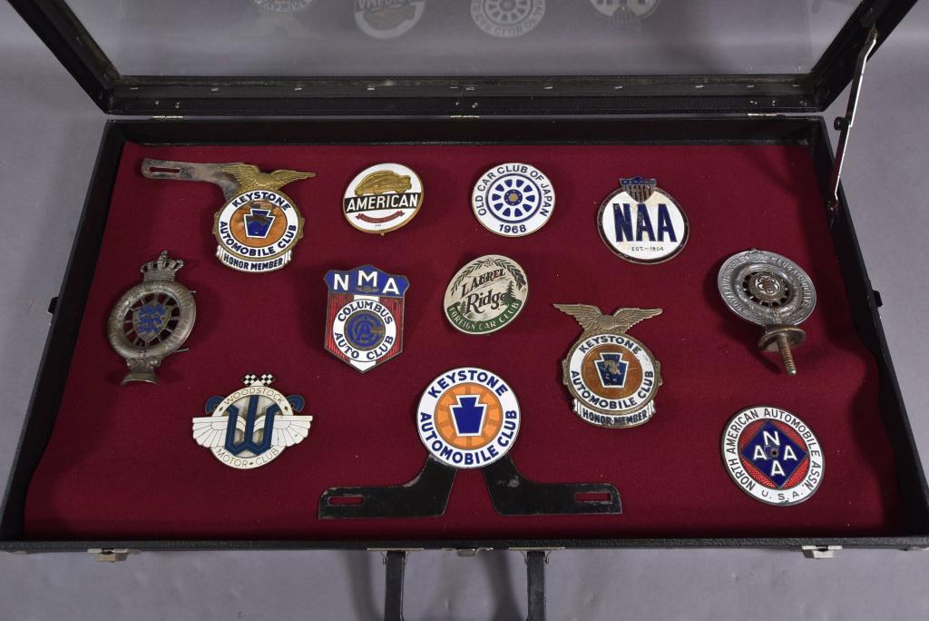 12 CAR CLUB PLAQUES (1 of 4)