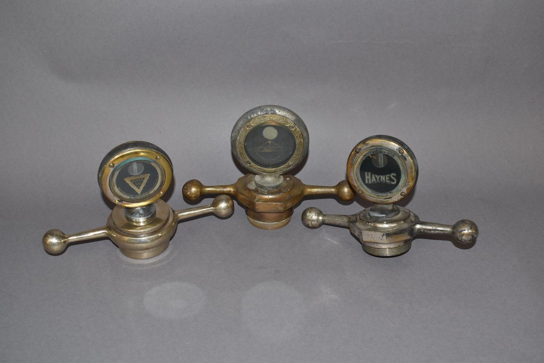 3 DOG BONE MOTOMETERS: HAYNES, SUPER SIX, STANLEY