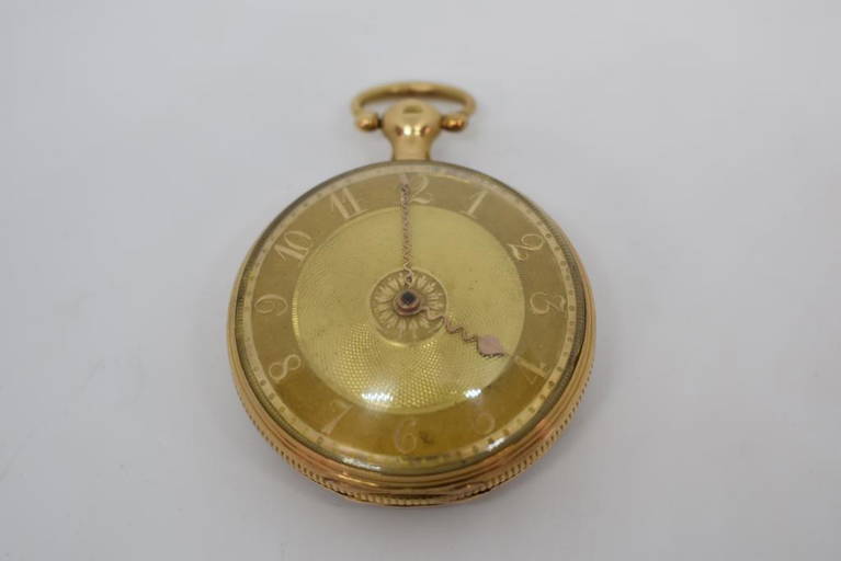 James Mccabe 18kt Gold Pocket Watch