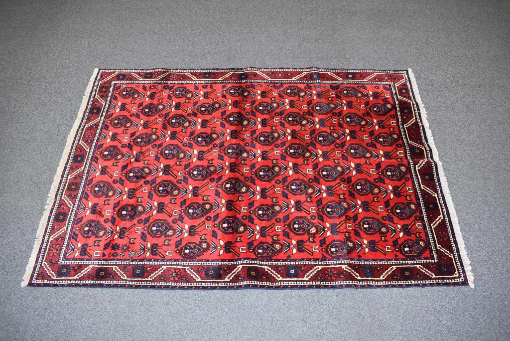 APPROX. 8' X 5' 7" HANDMADE IRANIAN SIRDJIAN RUG (1 of 1)
