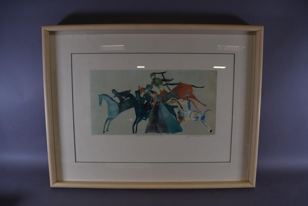 JACK EGGMAN NATIVE AMERICAN ARTIST'S PROOF (1 of 5)