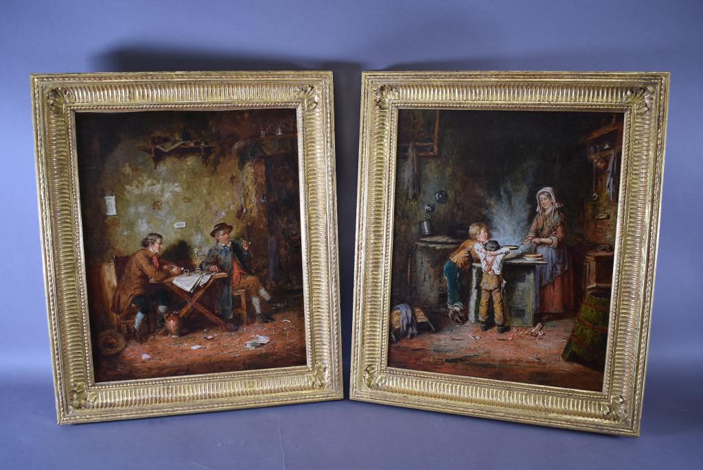 PR. MARK WILLIAM LANGLOIS O/C PAINTINGS 1754-1845 (1 of 7)