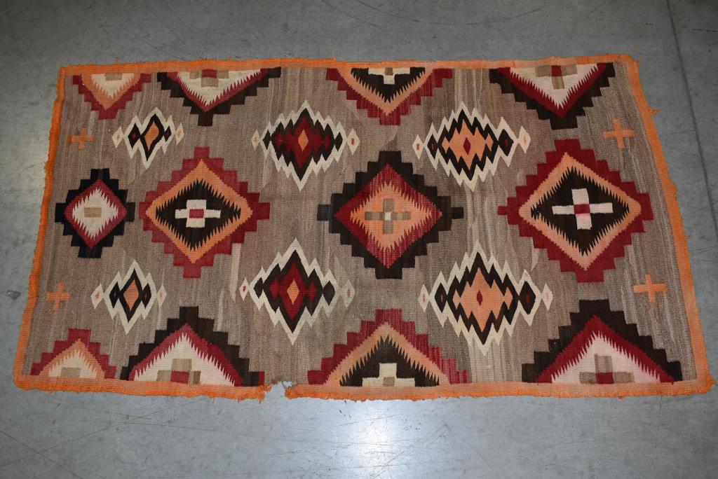 1920s NAVAJO HANDMADE RUG (1 of 5)