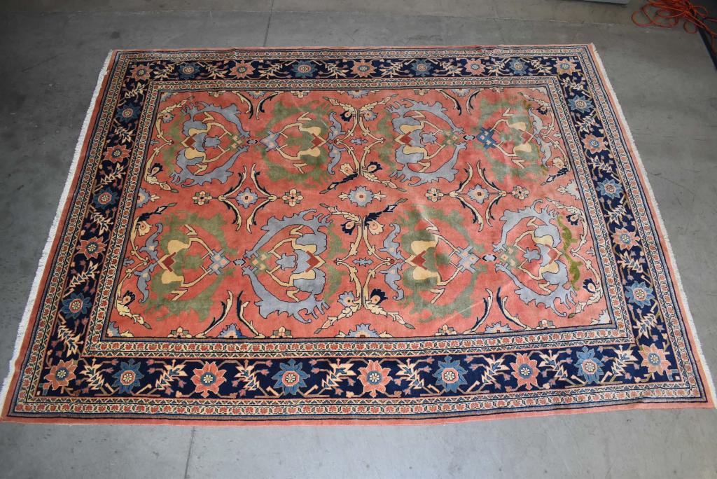 APPROX. 11' 7" X 8' 8" HANDMADE WOOL RUG (1 of 4)