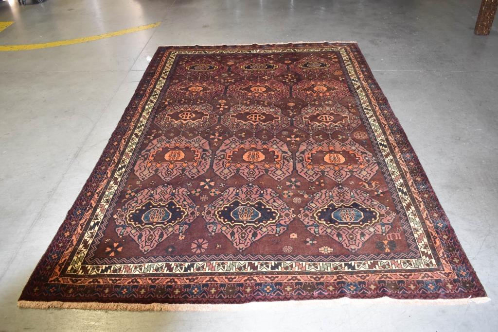 APPROX. 9' 10" X 6' 11" HANDMADE PERSIAN STYLE RUG (1 of 3)