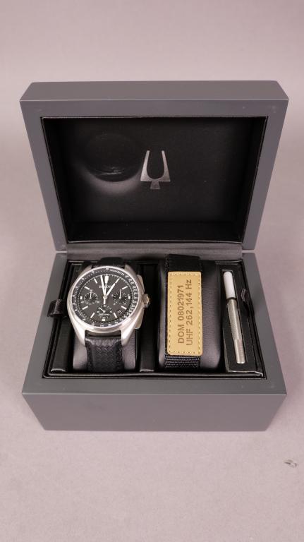 Bulova 96B251 Moon Men's Watch: Stainless Steel--Case Diameter is 45 Millimeters