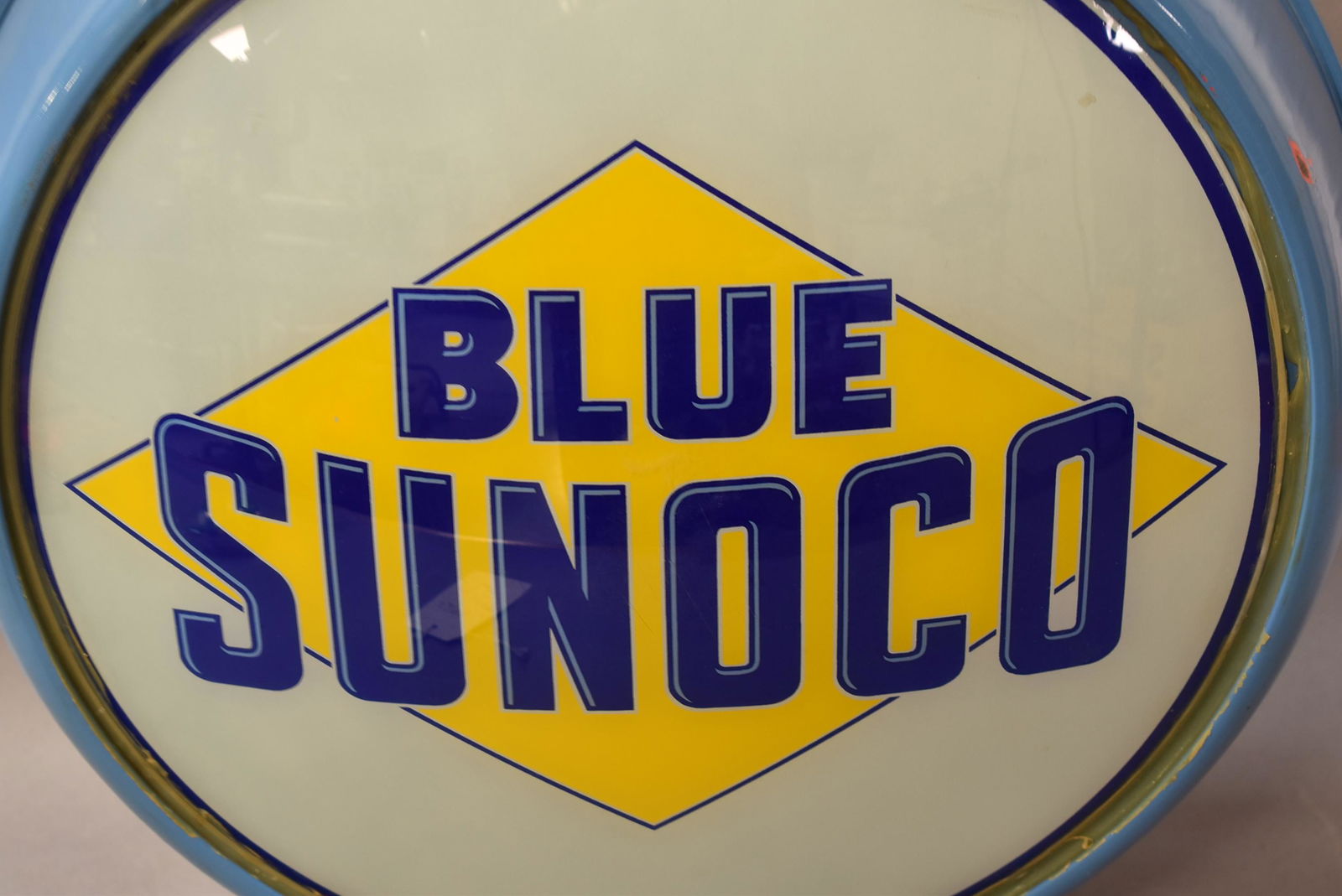 Blue Sunoco 15" Globe Lenses (1 of 4)