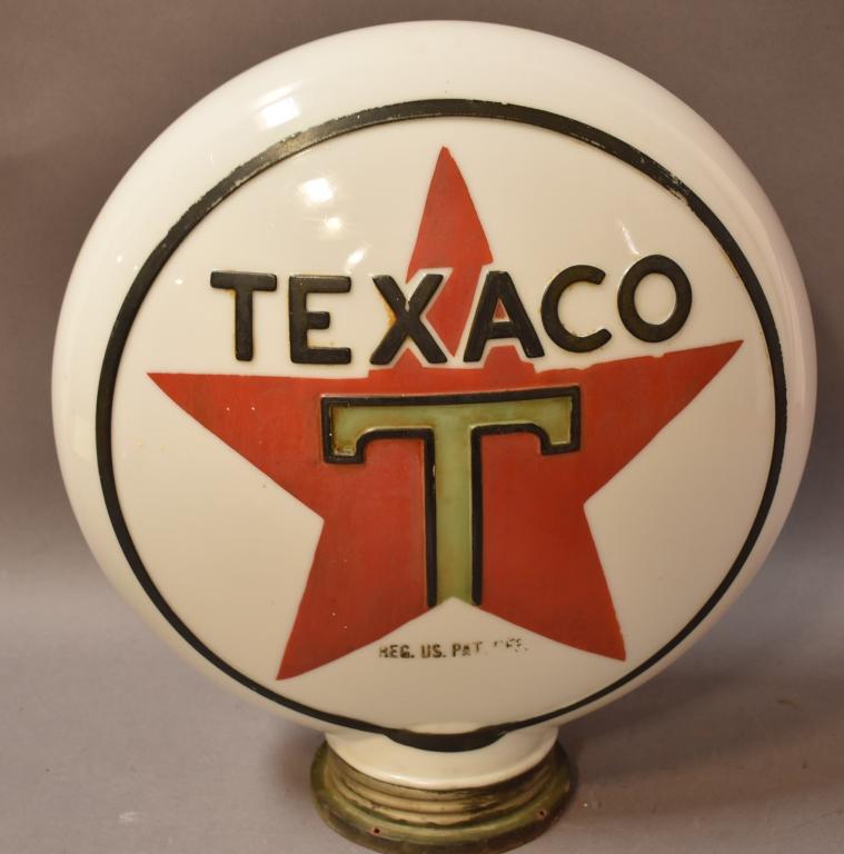 Texaco Star Logo OPC Globe w/metal screw base (1 of 5)
