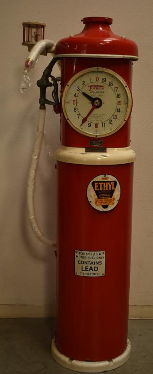 Tokheim Model #850 Clock Face Gas Pump, Restored (1 of 4)