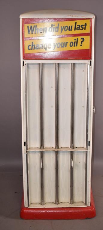 Seloil Oil Can Service Station Island Cabinet (1 of 4)