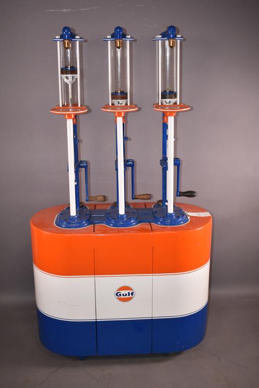 American Model #48, 3-Compartment Oil Lubster w/Gl (1 of 4)