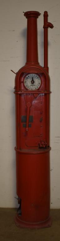 Wayne Model #480 Clock Face Gas Pump (1 of 5)