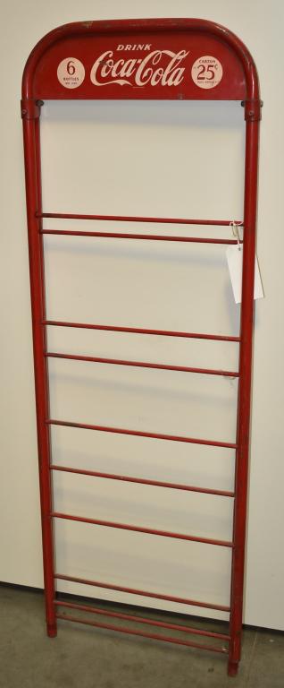 Coca-Cola Metal Six Pack Store Display (1 of 2)