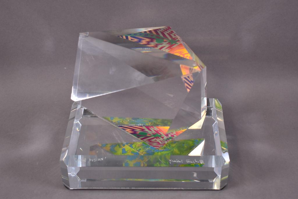 YANKEL GINSZBURG "FINE FUSION" LUCITE FIGURE (1 of 6)