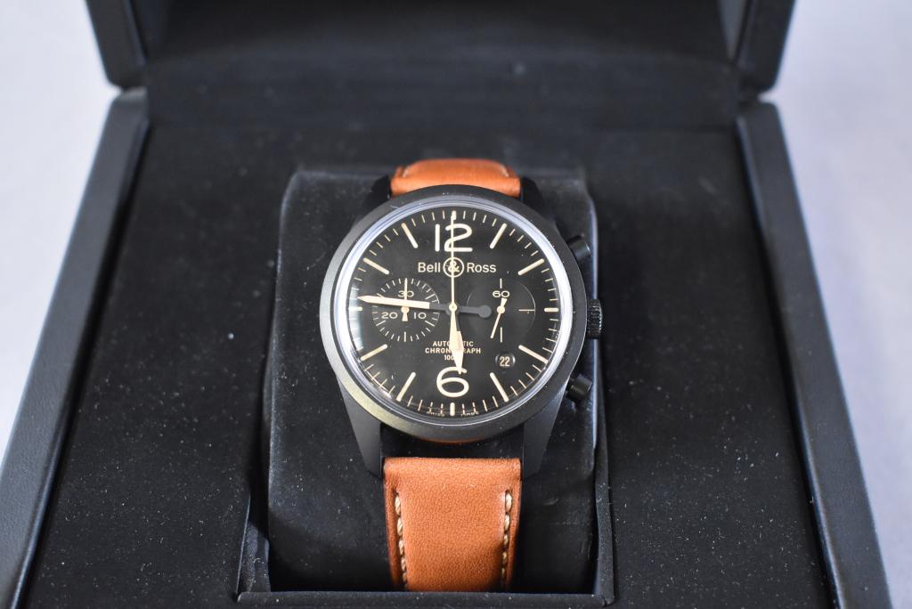 BELL & ROSS VINTAGE BRV126-HERITAGE MENS WATCH (1 of 4)