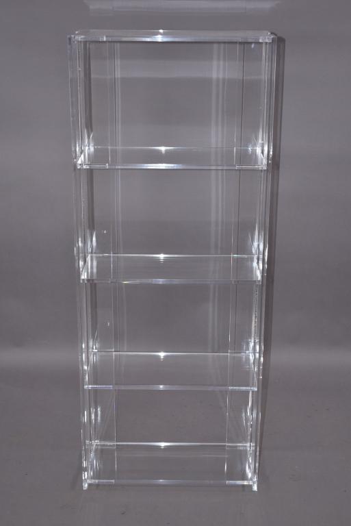 LUCITE 5 TIER SHELF (1 of 4)