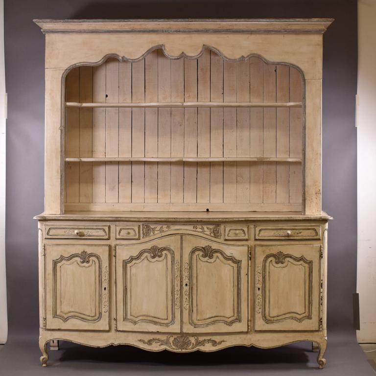 19TH C. FRENCH OPEN SIDEBOARD CUPBOARD (1 of 7)