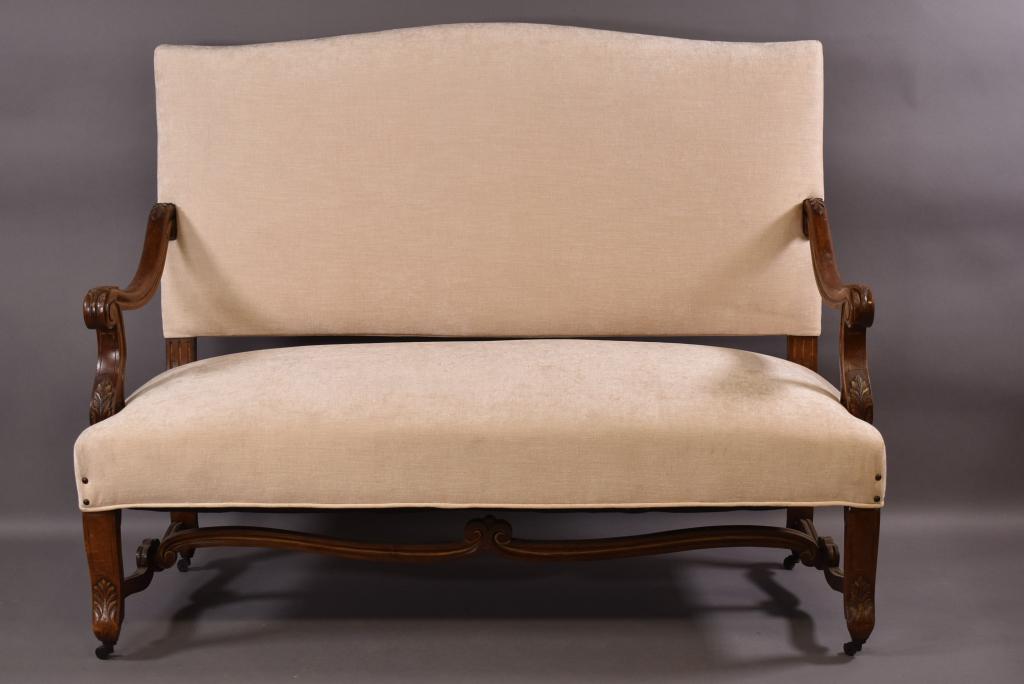 GEORGE III STYLE SETTEE (1 of 5)