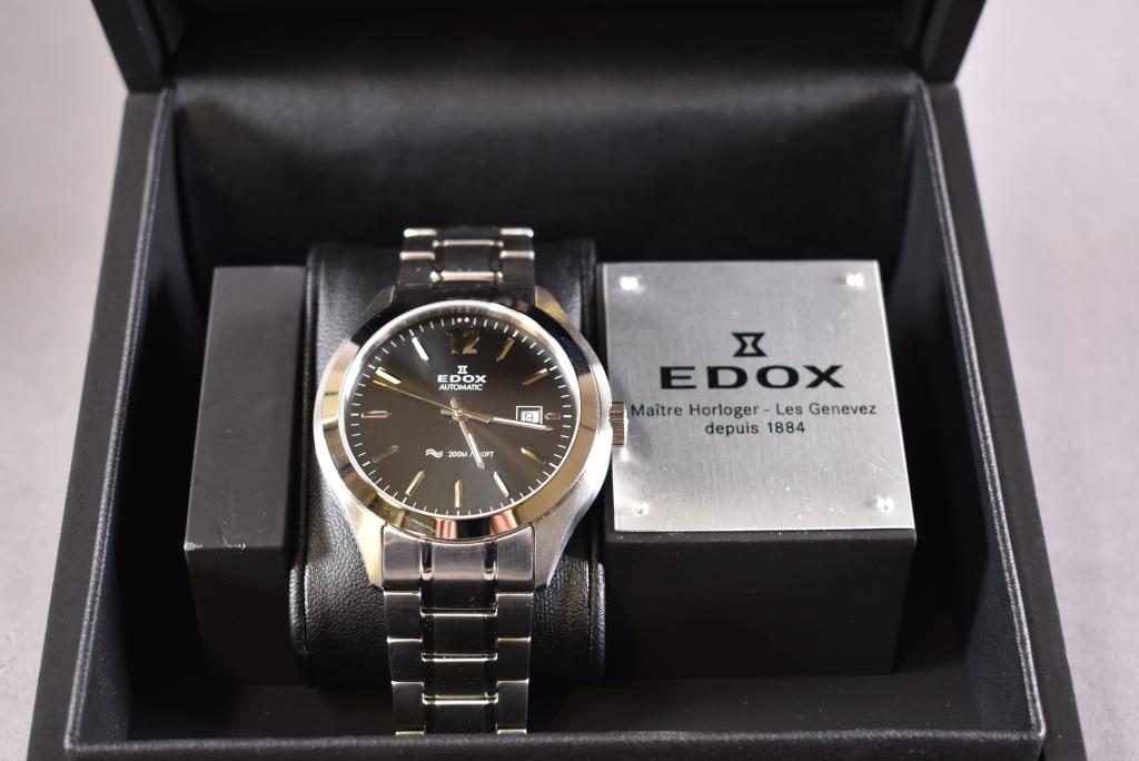 EDOX C1 SWISS AUTOMATIC MENS WATCH (1 of 4)