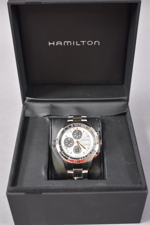 HAMILTON SWISS MADE CHRONOGRAPH  MENS WATCH (1 of 4)