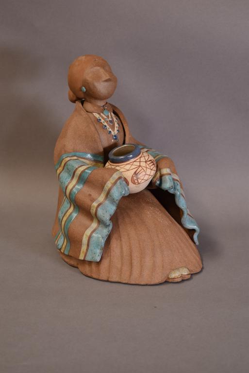 TERRY SLONAKER POTTERY FIGURE (1 of 3)