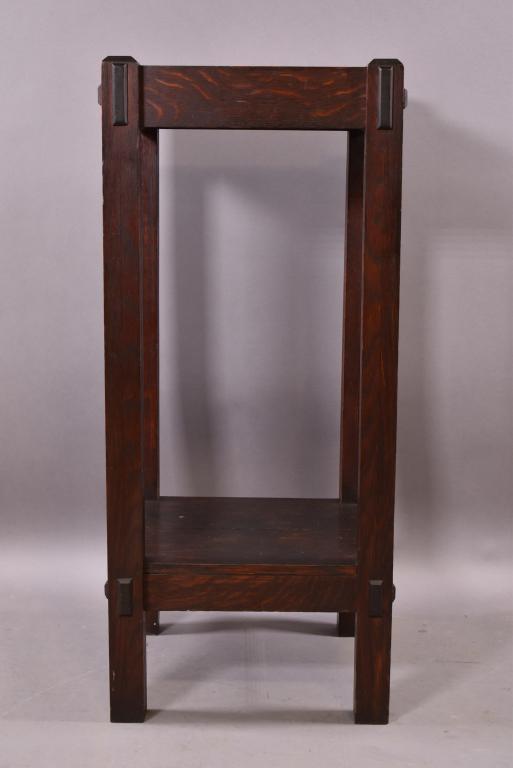 TALL ARTS & CRAFTS DRINK STAND (1 of 5)