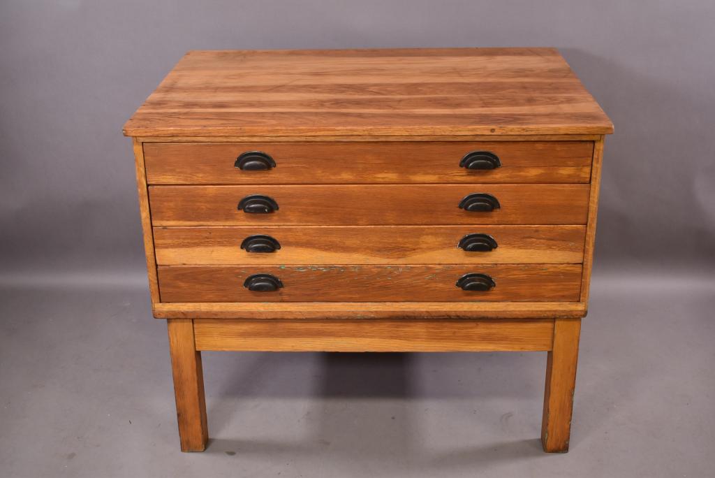 FOUR DRAWER MAP CABINET (1 of 4)