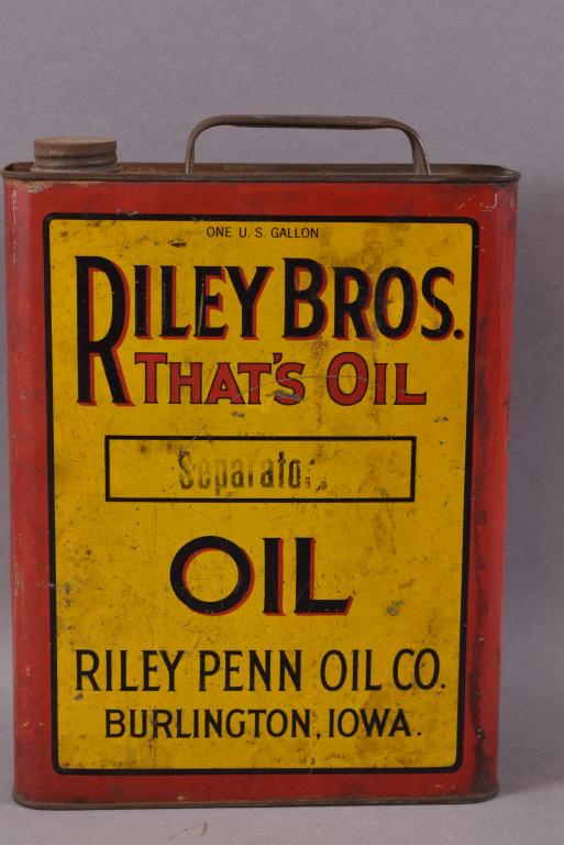 Riley Bros. Separator Oil One Gallon Can (1 of 5)
