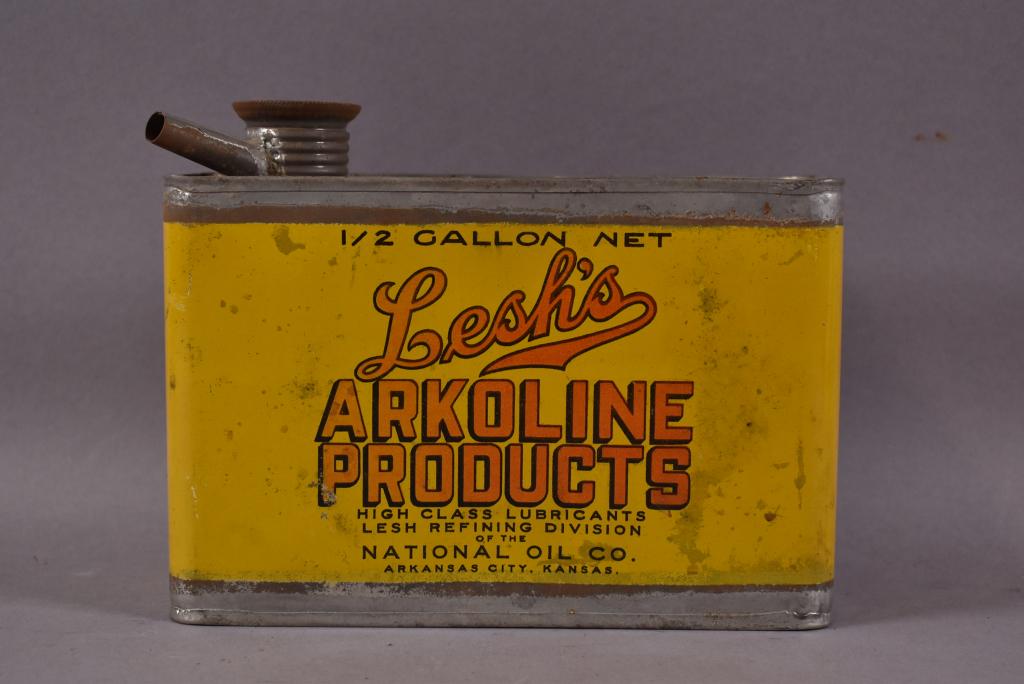 Lesh's Arkoline Motor Oil 1/2 Gallon Can (1 of 5)