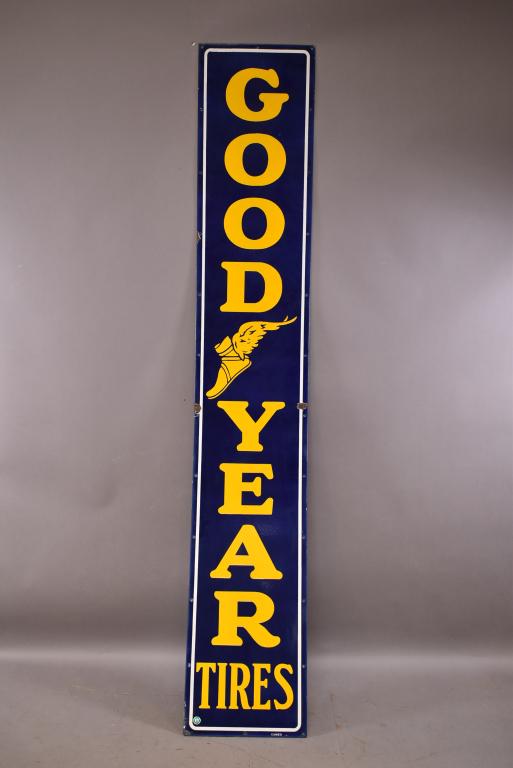Goodyear Tires w/ Winged Foot Logo Sign (TAC) (1 of 8)