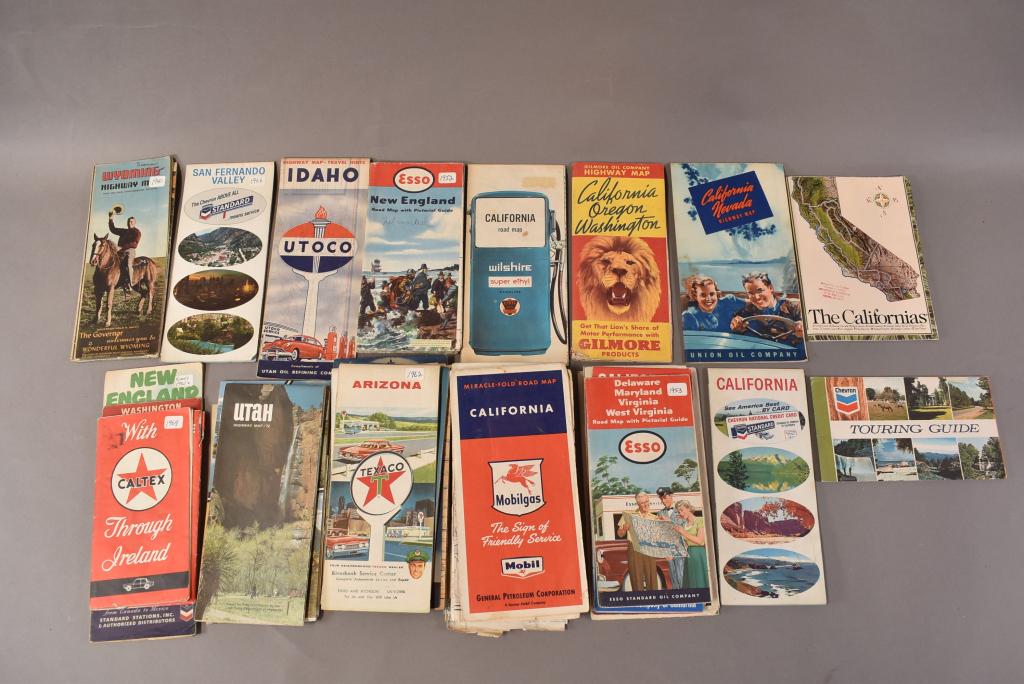 25+ Gas Station & Other Road Maps Gilmore (1 of 4)