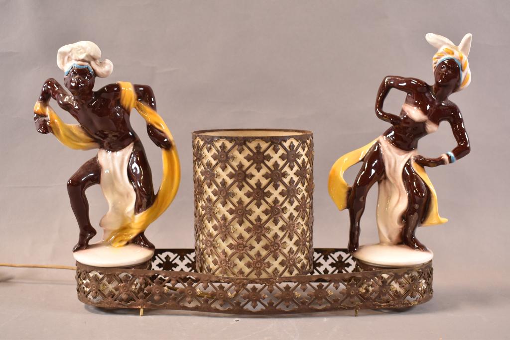 JAMAICAN DANCER TV LAMP (1 of 2)