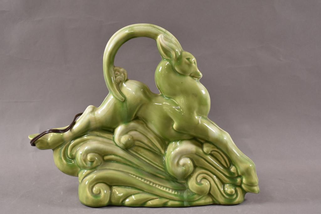 GAZELLE TV LAMP PLANTER (1 of 2)