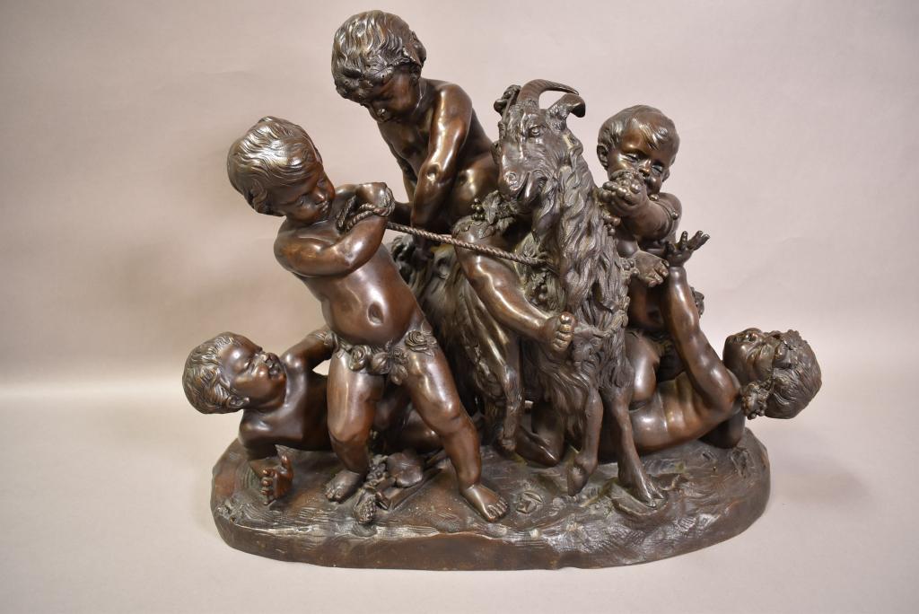 AFTER CLAUDE MICHEL BRONZE SCULPTURE (1 of 3)