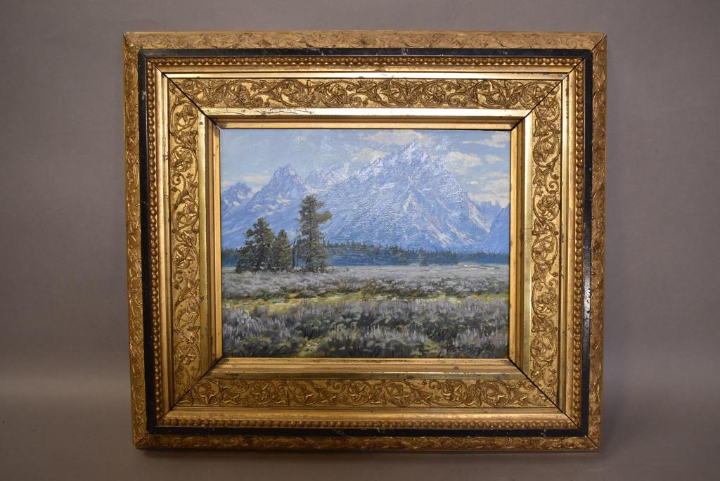 MICK MCGINTY MOUNTAIN LANDSCAPE PAINTING (1 of 4)