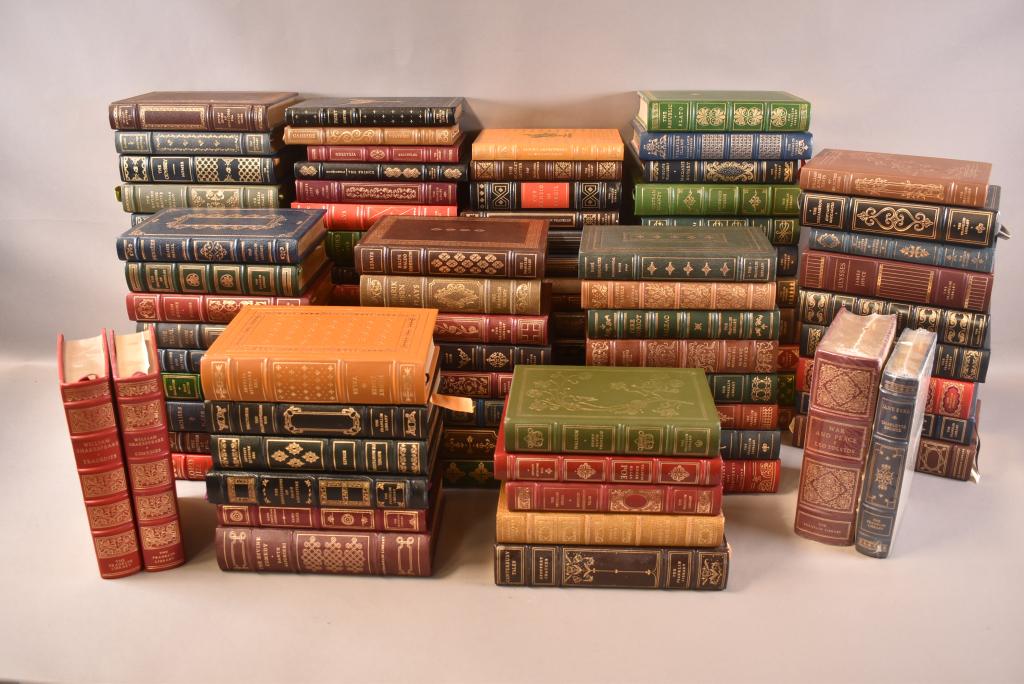 92 FRANKLIN LIBRARY LEATHERBOUND BOOKS (1 of 5)