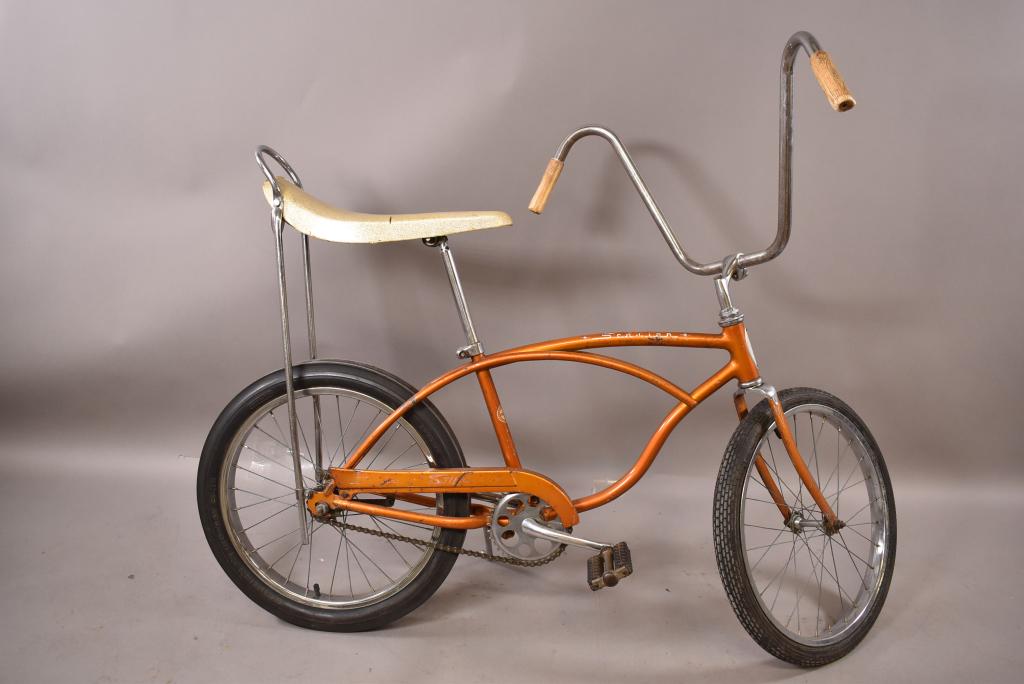 1966 SCHWINN 1 SPEED STINGRAY: ALL ORIGINAL. SERIAL NUMBER LB39152.