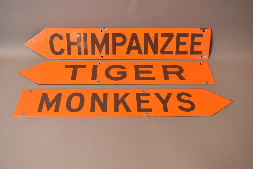 3 SSP ZOO ARROW SIGNS (1 of 1)