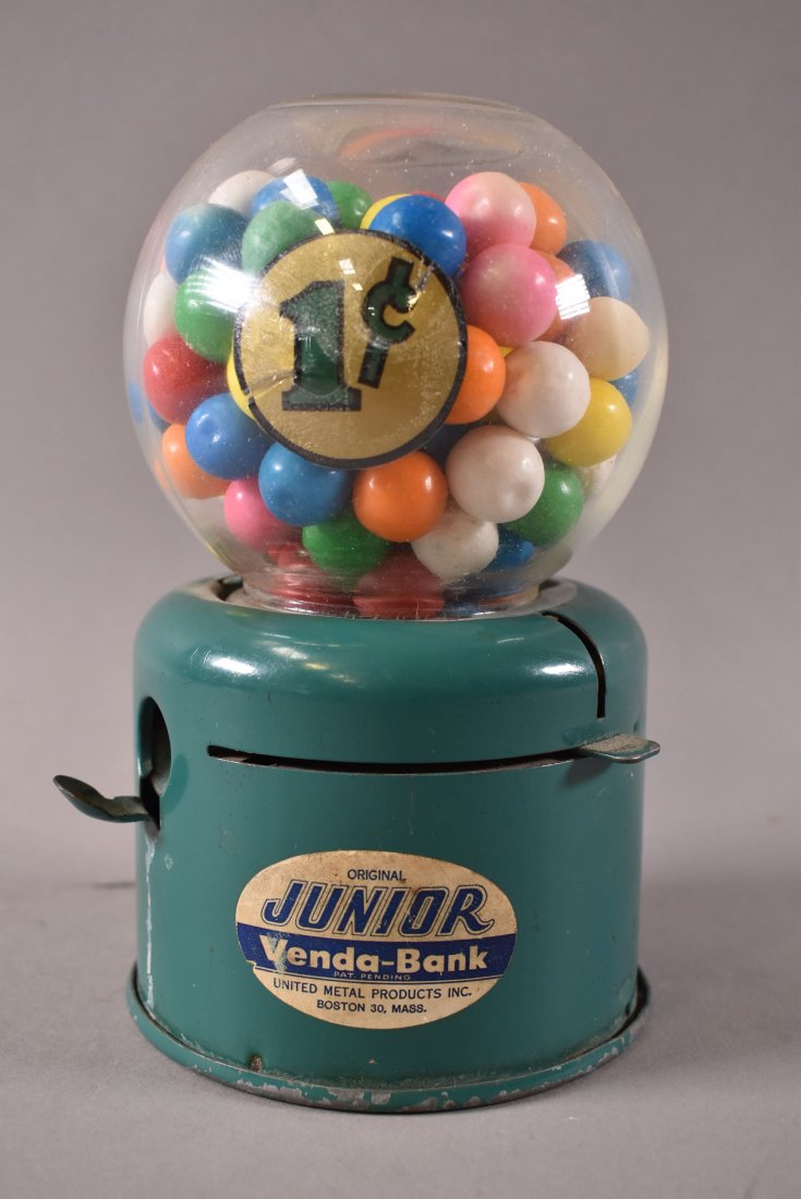 1 CENT JUNIOR VENDA-BANK GUMBALL MACHINE (1 of 4)