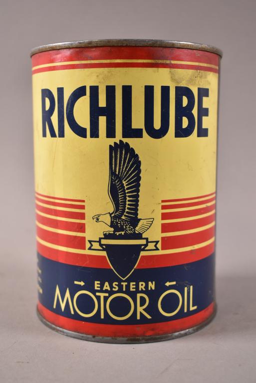 1 QUART RICHLUBE OIL CAN (1 of 2)