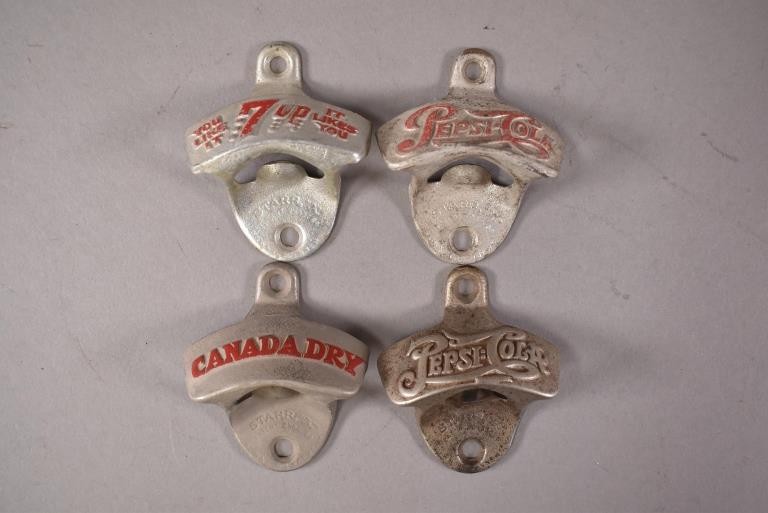 4 VINTAGE BOTTLE OPENERS (1 of 1)