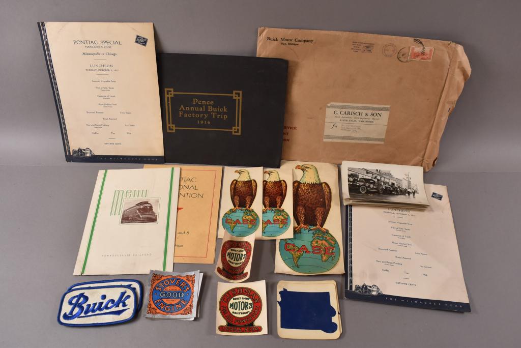 AUTOMOBILE RELATED PAPER GOODS & PATCHES (1 of 5)