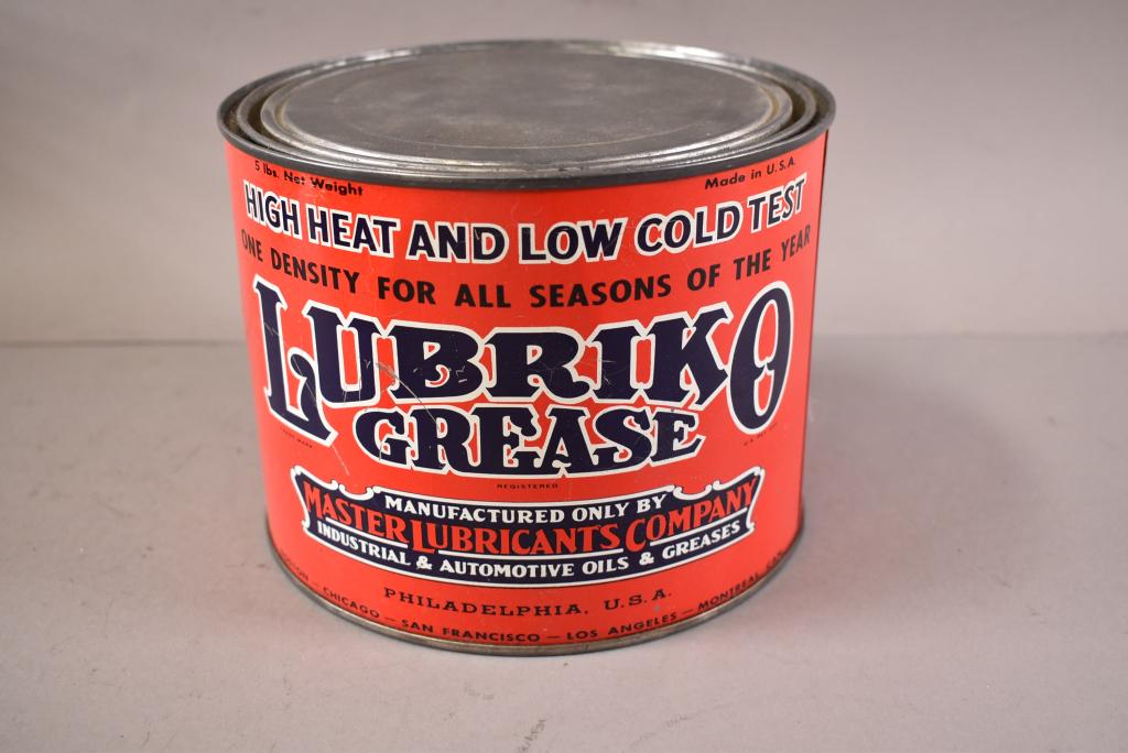 5 LB LUBRIKO GREASE CAN (1 of 2)
