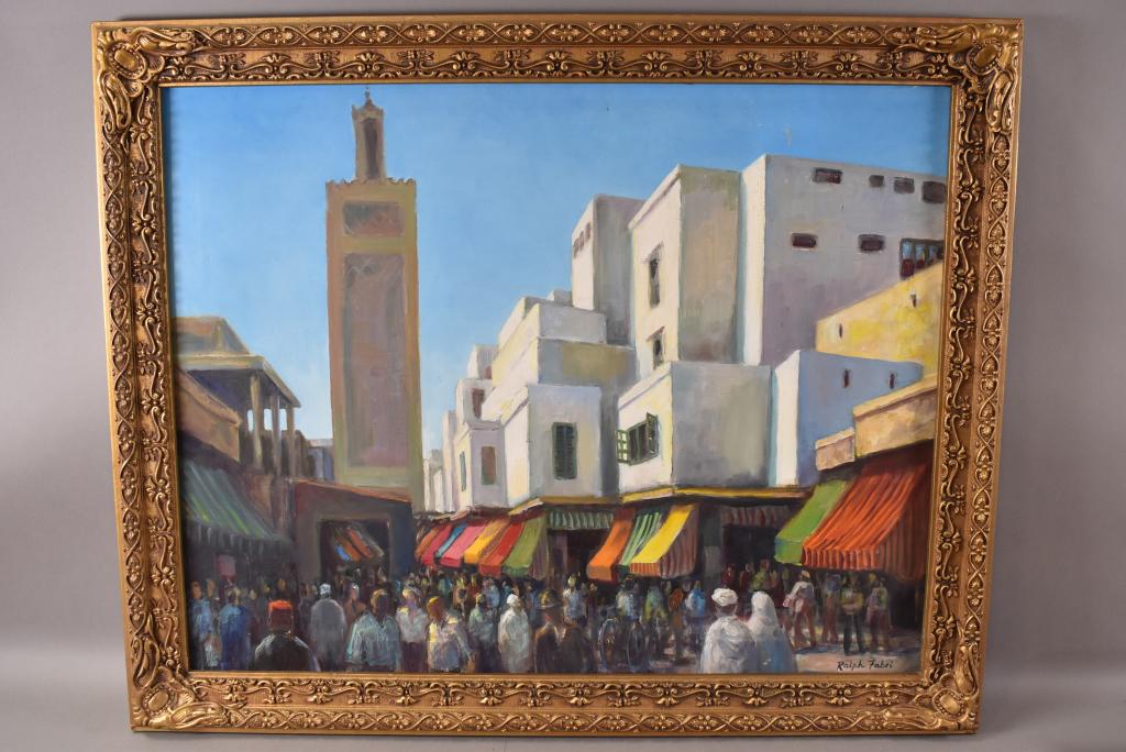 "CASA BLANCA CROWDS" BY RALPH FABRI (1 of 3)