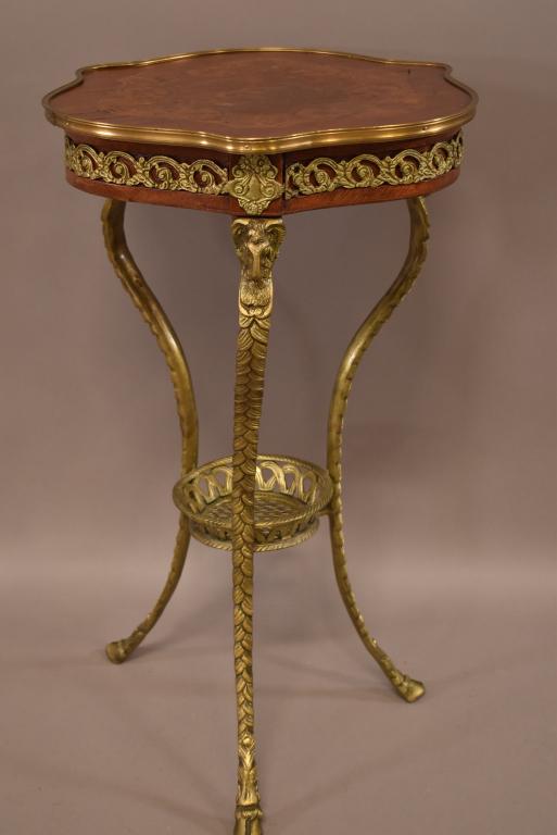 CONTEMPORARY FRENCH INLAID TABLE (1 of 4)