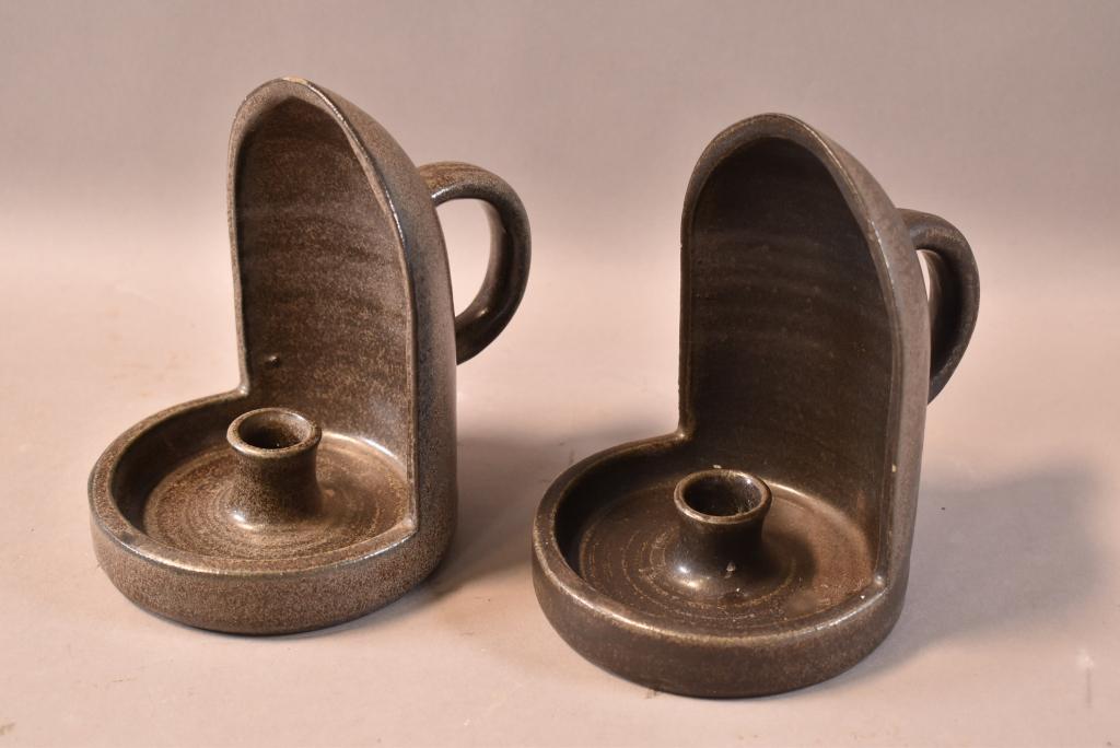 PAIR FULPER CANDLE HOLDERS (1 of 5)