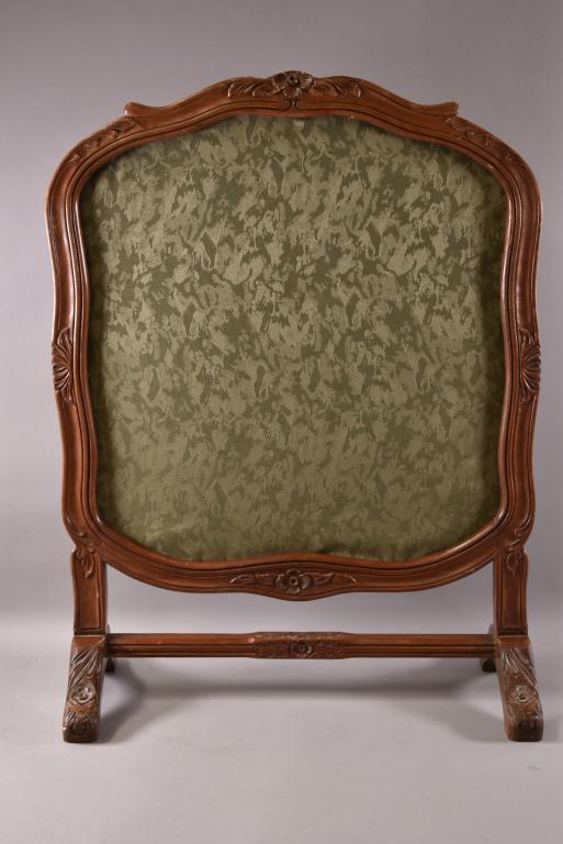 ANTIQUE FRENCH FIRE SCREEN (1 of 4)