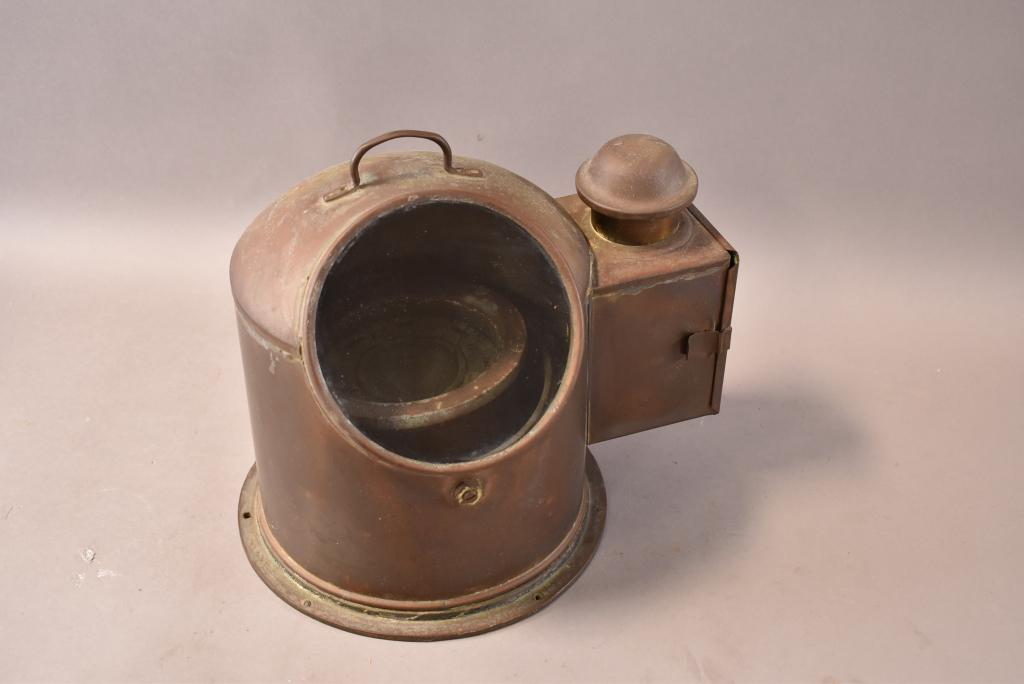 SESTREL BRASS SHIP'S COMPASS (1 of 4)